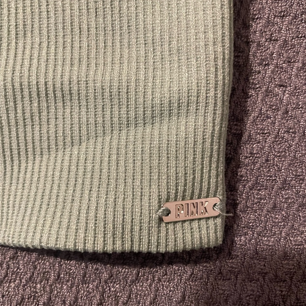 VS PINK ACTIVE Mint Green Racerback Sports Bra - Picture 2 of 4